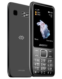 Мобильный телефон LINX B280 2 8 320x240 TFT SC6532E BT 1xCam 2 Sim 3000mAh micro USB серый LT2072PM Digma