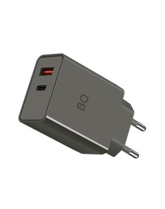 Сетевое зарядное устройство 38W2A01 38W 1USB USB type C Quick Charge PD темно серый Bq