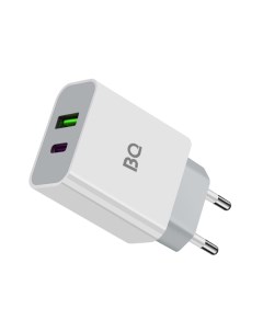 Сетевое зарядное устройство 20W2A01 20W 1USB USB type C Quick Charge PD белый Bq