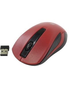 Мышь беспроводная MM 605 1200dpi оптическая светодиодная USB красный 52605 Defender