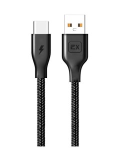 Кабель USB Type C USB 1A 1м черный Classic EX K 498 Exployd