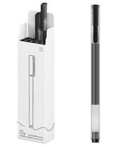 Ручка гелевая Mi High capacity Ink Pen черный 10шт пластик колпачок коробка MJZXB02WC BHR4603GL Xiaomi