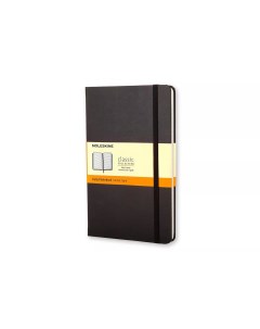 Блокнот CLASSIC 90x140мм линейка 96 листов черный MM710 Moleskine