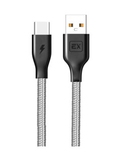 Кабель USB Type C USB 1м серый Classic EX K 499 Exployd