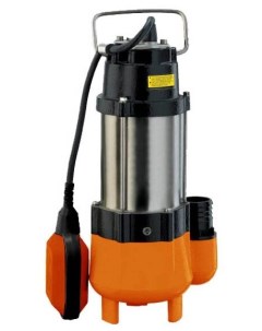 Электрический водяной насос Фекальник ФН 250 250Вт погружной фекальный производительность 9 м час 10 Вихрь