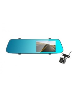 Видеорегистратор зеркало заднего вида SFHD 800 2 камеры 1280x720 30 к с 120 G сенсор microSD microSD Sho-me