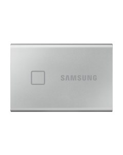 Внешний твердотельный накопитель SSD 500Gb T7 Touсh 1 8 USB 3 2 Type C серебристый MU PC500S WW Samsung