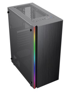 Корпус CL 3302B ATX Midi Tower USB 3 0 RGB подсветка черный без БП CL 3302B Formula