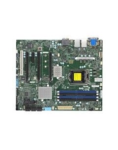 Материнская плата X11SAT F 1xSocket1151 iC236 4xDDR4 3PCI Ex16 1xM 2 PCI E 6SATA3 RAID 0 1 5 10 7 1  Supermicro