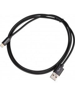 Кабель Lightning 8 pin USB 2 4A 1 м черный 1491099 Behpex