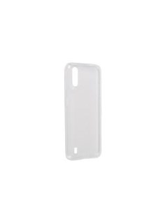Чехол накладка для смартфона Samsung Galaxy A01 силикон прозрачный Ibox