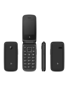 Мобильный телефон Flip3 2 8 320x240 TFT 32Mb RAM 32Mb BT 1xCam 2 Sim 1000 мА ч micro USB черный Fly