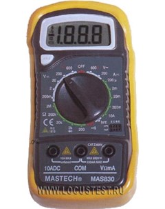 Мультиметр COMPACT MAS830 13 2011 Mastech
