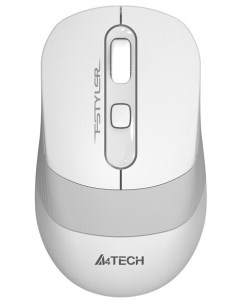 Мышь беспроводная FG10S, 2000dpi, оптическая светодиодная, USB, белый/серый (1204069) A4tech