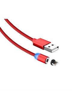 Кабель USB Lightning 8 pin 2A быстрая зарядка 1м красный JA DC46 1m Red Jet.a