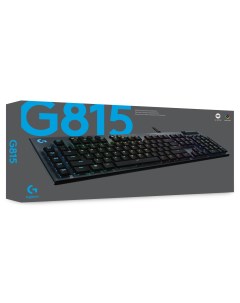 Клавиатура проводная G815 Carbon механическая GL Tactile подсветка USB черный 920 008991 Logitech