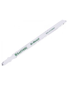 Пилка для лобзика 159505-U, быстрый рез, дерево, ДСП, ламинат, металл, 2 шт. (159505-U) Kraftool