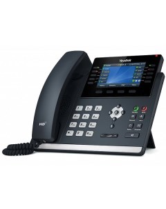 VoIP телефон SIP T46U 16 SIP аккаунтов цветной дисплей PoE Yealink