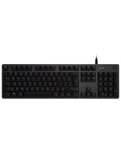 Клавиатура проводная G512 Carbon GX Brown механическая GX Brown подсветка USB черный 920 009351 Logitech