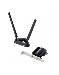 Адаптер Bluetooth Wi Fi PCE AX58BT 802 11a b g n ac ax 2 4 5 ГГц до 2 4 Гбит с PCI E внешних антенн  Asus