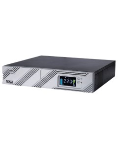 ИБП Smart King RT 1000 В А 900 Вт IEC розеток 8 USB черный серебристый SRT 1000A LCD Powercom