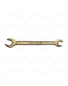 Ключ гаечный рожковый 9 мм 11 мм 27038 09 11 Stayer