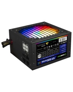 Блок питания 500 Вт ATX VP 500 RGB MODULAR 120 мм 80 Plus Gamemax