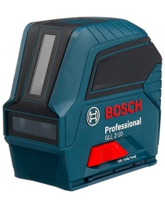 Уровень лазерный нивелир линейный до 10 м 0 3 мм м самовыравнивание 3xАА Professional GLL 2 10 06010 Bosch
