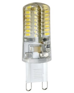 Лампа светодиодная G9 corn 220В 3Вт 4200K нейтральный G9RV30ELC Ecola