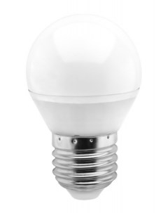 Лампа светодиодная E27 шар G45 9 5Вт 6000K холодный свет 760лм SBL G45 9_5 60K E27 Smartbuy