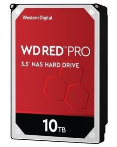 Жесткий диск HDD 10Tb Red Pro 3 5 7200rpm 256Mb SATA3 WD102KFBX Western digital