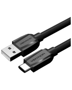 Кабель USB Type C 480 Мбит cек 1м черный VAS A46 B100 Vention