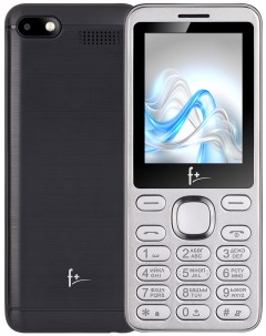 Мобильный телефон S240 2 4 320x240 TFT 32Mb RAM 32Mb BT 1xCam 2 Sim 1000 мА ч micro USB серебристый  F+
