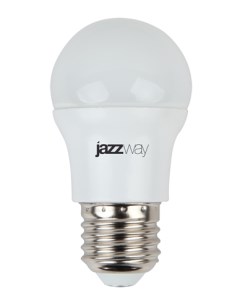 Лампа светодиодная E27 груша G45 7Вт 5000K нейтральный свет 560лм PLED SP G45 7W E27 5000K POWER 102 Jazzway