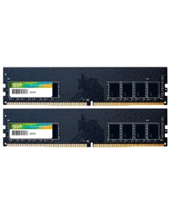 Комплект памяти DDR4 DIMM 16Gb 2x8Gb 3200MHz CL16 XPOWER AirCool SP016GXLZU320B2A Silicon power