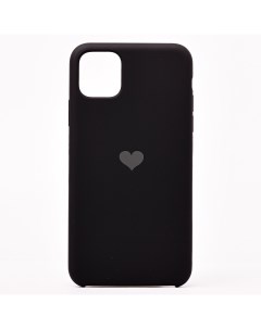 Чехол накладка Love для смартфона Apple iPhone 11 Pro силикон черный 111951 Soft touch