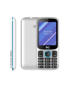 Мобильный телефон 2820 Step XL 2 8 TN 32Mb RAM 32Mb 2 Sim 1000 мА ч micro USB белый синий Bq