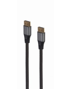 Кабель DisplayPort 20M DisplayPort 20M v1 4 4K 8K экранированный 1 8 м черный CC DP8K 6 Cablexpert