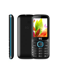 Мобильный телефон 2440 Step L 2 4 320x240 TN 32Mb RAM 32Mb BT 2 Sim 800 мА ч micro USB черный синий Bq