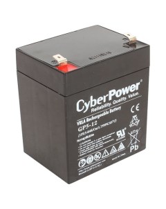 Аккумуляторная батарея для ИБП RC 12 4 5 12V 4 5Ah Cyberpower