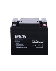 Аккумуляторная батарея для ИБП RC 12 45 12V 45Ah Cyberpower
