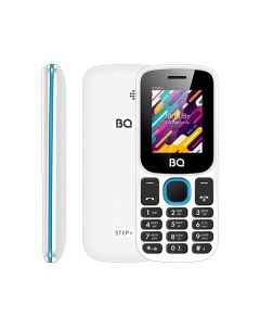 Мобильный телефон 1848 Step 1 77 160x128 TN 32Mb RAM 32Mb BT 2 Sim 600 мА ч белый Bq