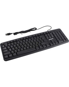 Клавиатура проводная LY 331L2 мембранная USB черный EX279938RUS Exegate