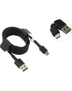 Кабель USB USB Type C 1м черный Mi Type C Braided Cable SJX10ZM SJV4109GL Xiaomi