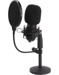 Микрофон Podcasting Microphone Kit конденсаторный черный AU A03T Maono
