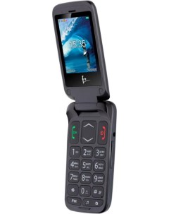 Мобильный телефон Ezzy Trendy 1 2 4 320x240 TFT 32Mb RAM BT 2 Sim 800 мА ч micro USB серый Ezzy Tren F+