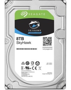 Жесткий диск HDD 8Tb SkyHawk 3 5 7200rpm 256Mb SATA3 ST8000VX004 Seagate