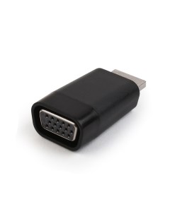 Кабель HDMI 19M VGA 15F черный A HDMI VGA 001 Cablexpert