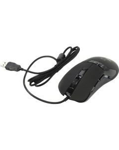 Мышь проводная 865G SNAKE Black USB 2400dpi оптическая светодиодная USB черный Oklick