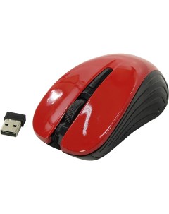 Мышь беспроводная 545MW Red Black USB Oklick